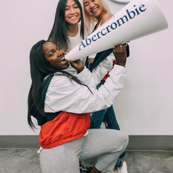 Abercrombie & Fitch Color block Wind Breaker - Picture 1 of 8